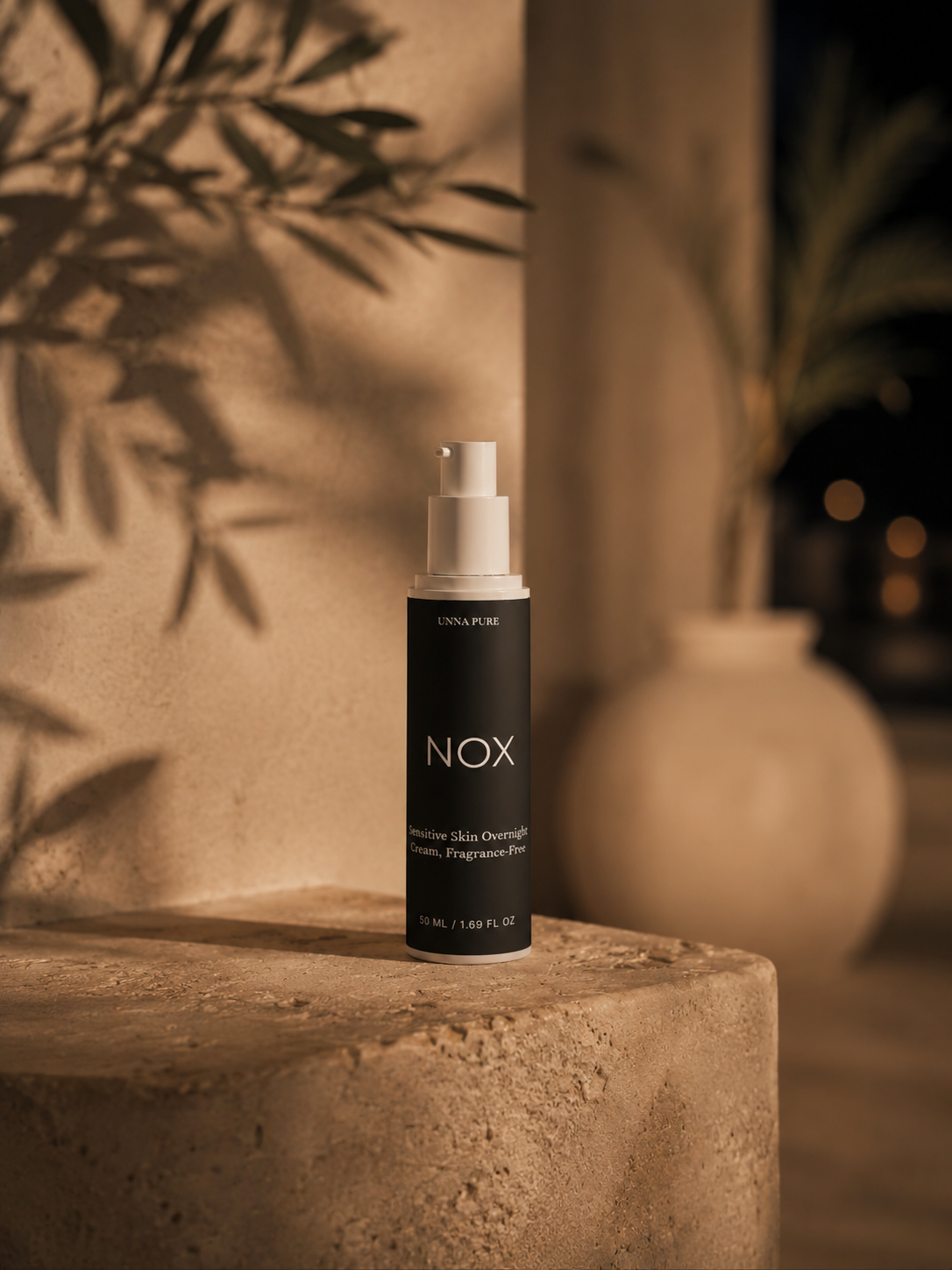 Crema Notte Pelle Sensibile, Senza Profumo