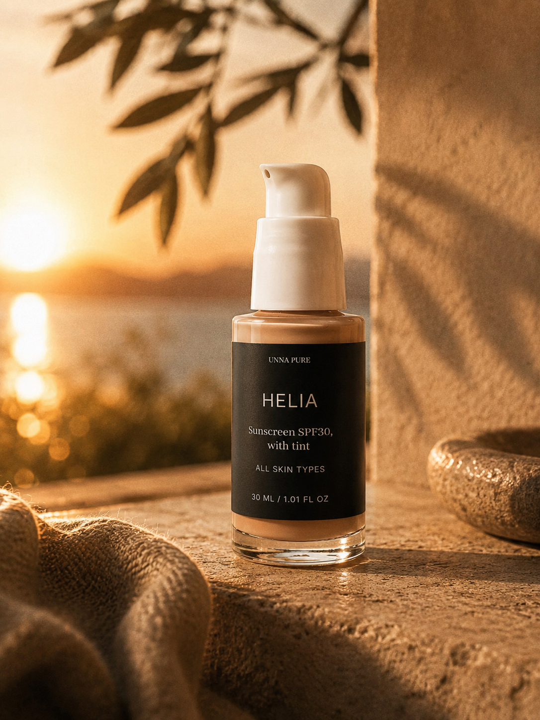 Protezione Solare SPF30 con Colore